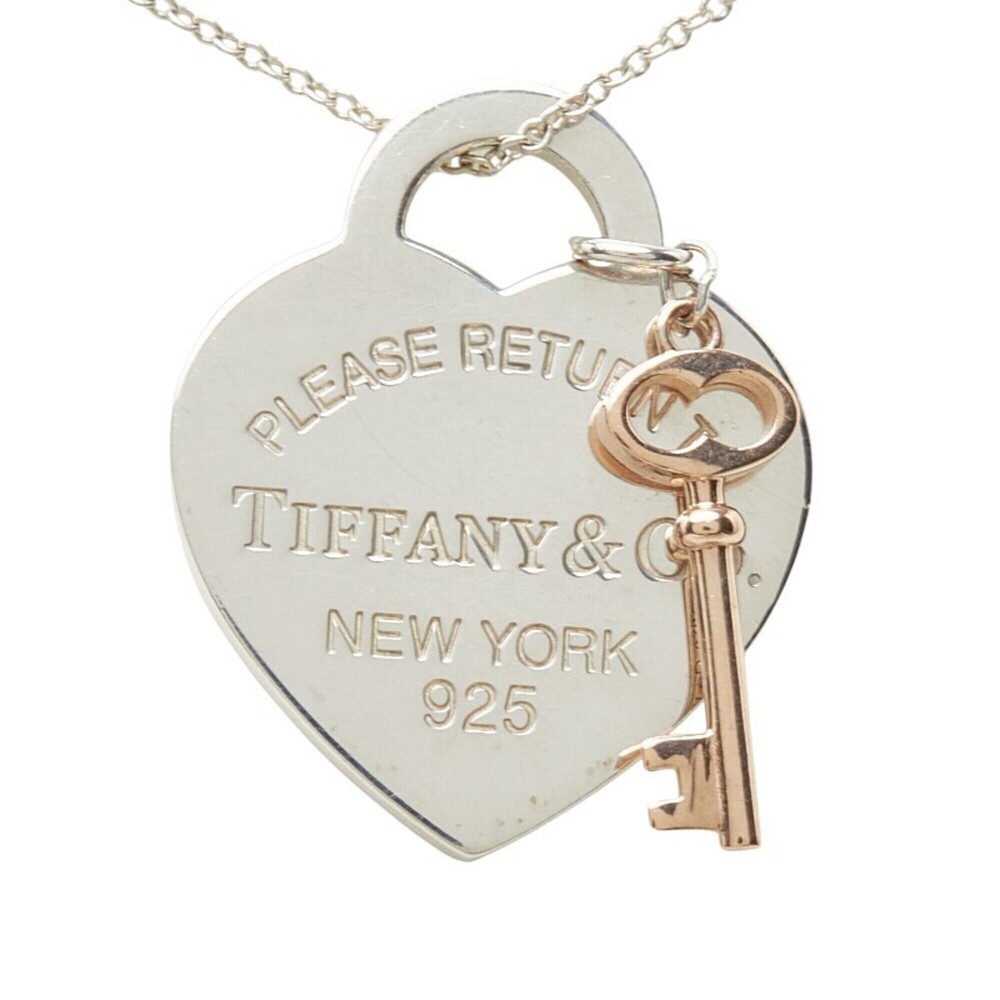 TIFFANY & CO. Silver Heart Necklace